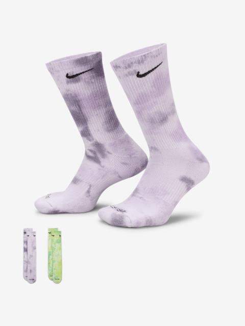 Nike Everyday Plus Cushioned Crew Socks (2 Pairs)