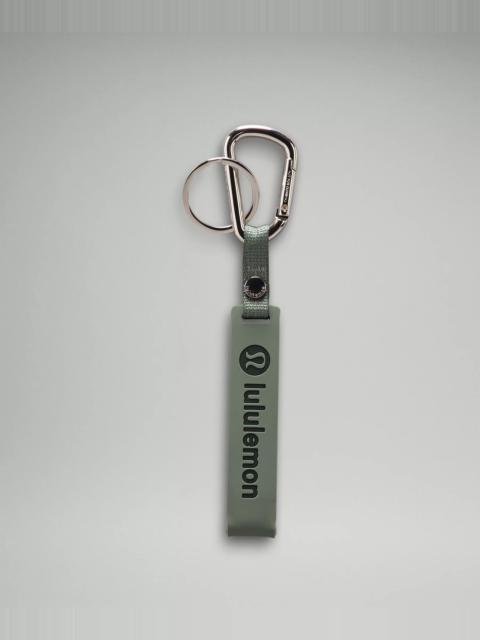 lululemon Silicone Keychain