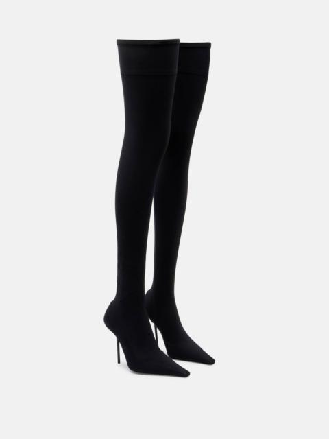 Victoria Beckham 100 jersey over-the-knee boots