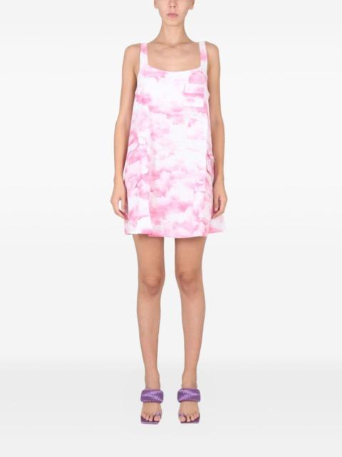 ROTATE pocketed mini day dress