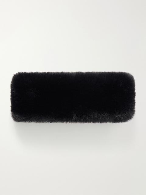 GOLDBERGH Froid plush headband Black