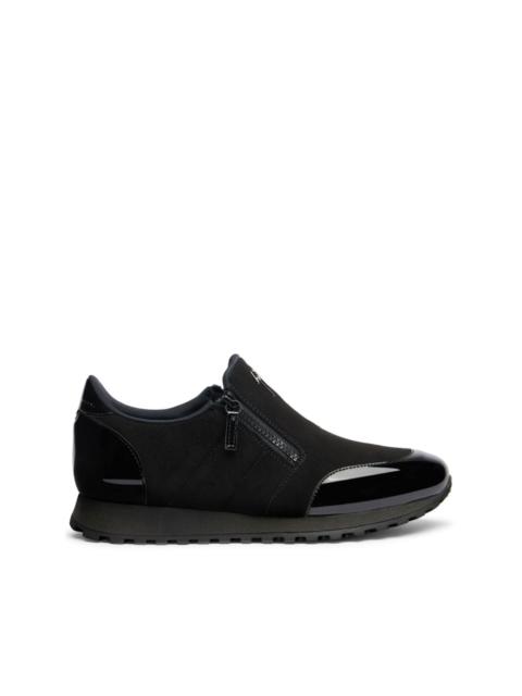 Giuseppe Zanotti Idle Run suede zip-up loafers