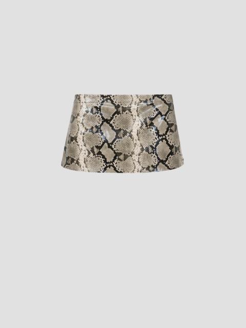 miaou KIRA SKORT - VEGAN PYTHON