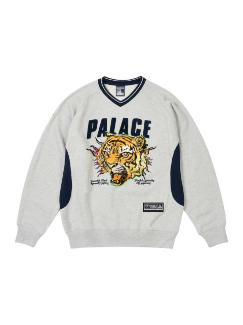 PALACE Palace Tora Tora Crew Grey Marl