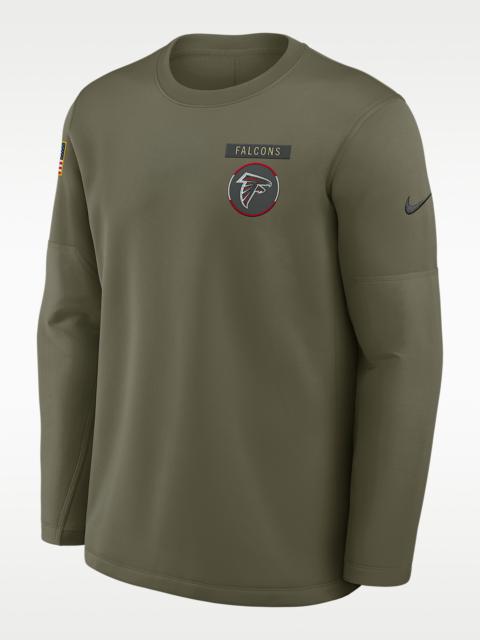 Nike Atlanta Falcons Salute to Service Sideline Triumphant Win Coach Men's Nike NFL Pullover Crew
