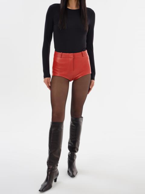 LAMARQUE ANNAISE | Leather Hot Shorts