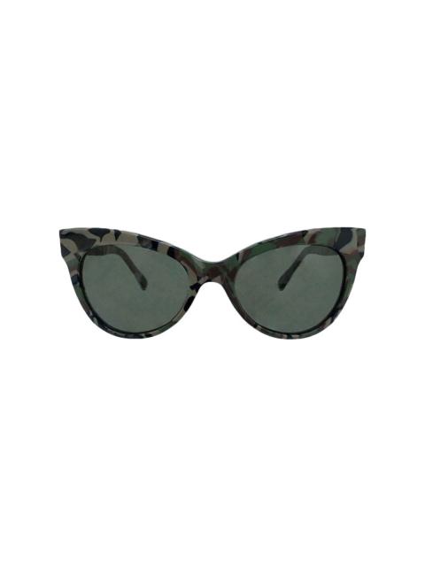 NORMA KAMALI SQUARE CAT EYE SUNGLASSES