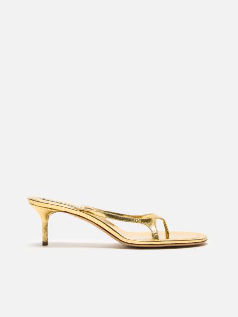 Acne Studios Kitten heel sandals - Gold