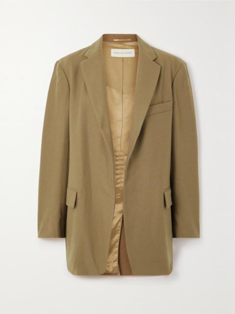 Dries Van Noten Wool-blend Twill Blazer