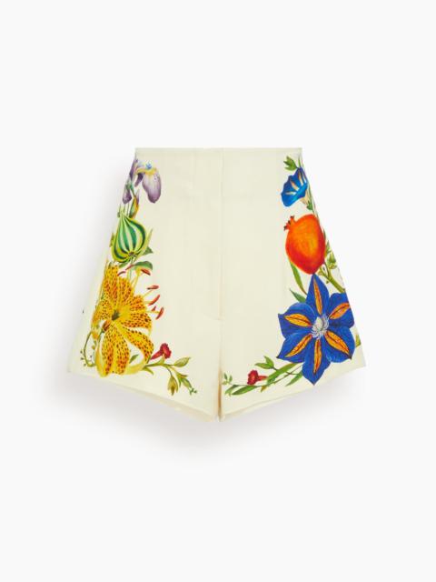 ALÉMAIS Flores High Waisted Short in Multi