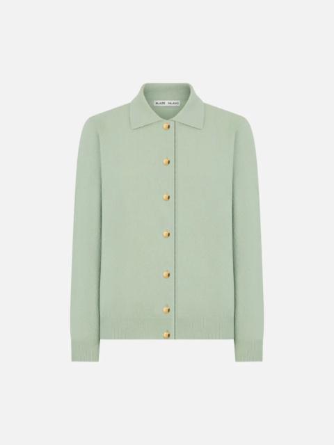 BLAZÉ MILANO Highland Ines Polo Cardigan
