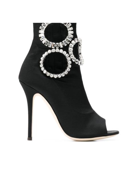 Giuseppe Zanotti crystal embellished heeled boots