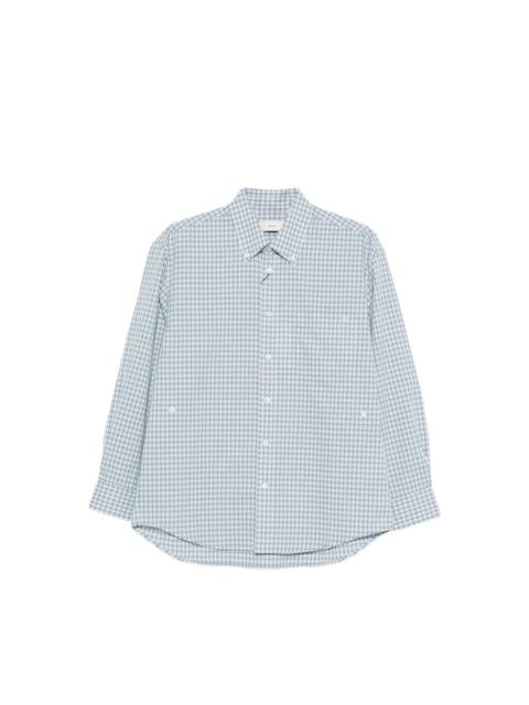 Dunst Checked cotton shirt