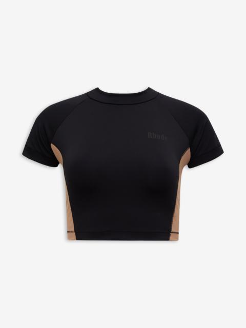 Rhude MOCK NECK SPORTS TEE