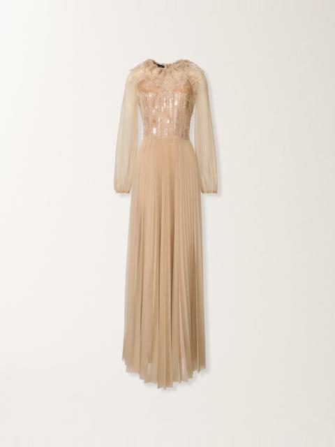 FABIANA FILIPPI Pleated tulle dress