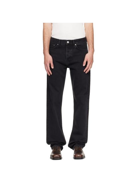 SUNFLOWER Black Standard Jeans