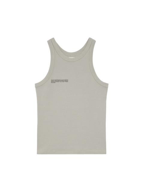PANGAIA Women's Recycled Cotton Tank Top - Stone
