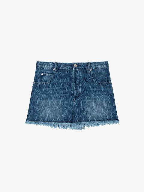 Isabel Marant Étoile LESIA COTTON SHORTS