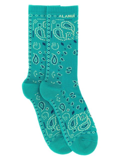 Alanui 'Bandana' socks