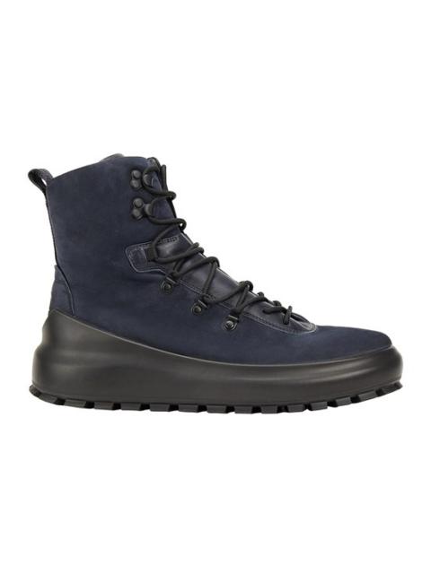 Stone Island S0404 NABUK/LEATHER HIKING BOOT_STONE ISLAND WITH ECCO® BLUE