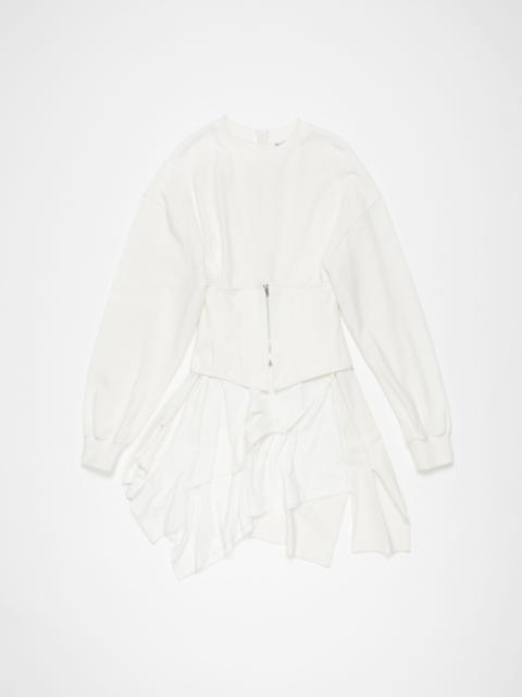 Acne Studios Corset dress - White
