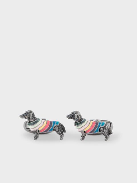 Paul Smith 'Dog In Jumper' Cufflinks