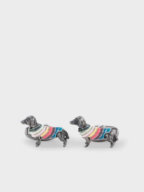 'Dog In Jumper' Cufflinks