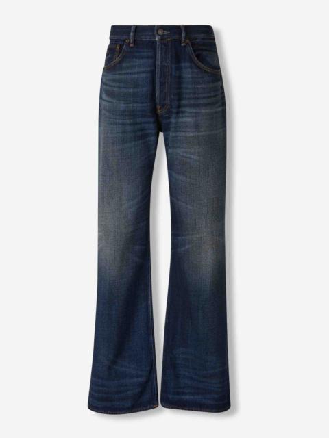 Acne Studios Regular fit jeans - 1992 - Mid Blue | REVERSIBLE