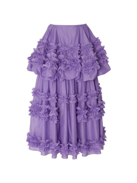 Molly Goddard Amanda tiered tulle skirt