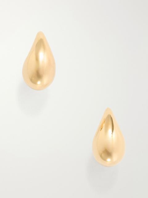 Bottega Veneta Candy Drop gold-plated sterling silver earrings Gold