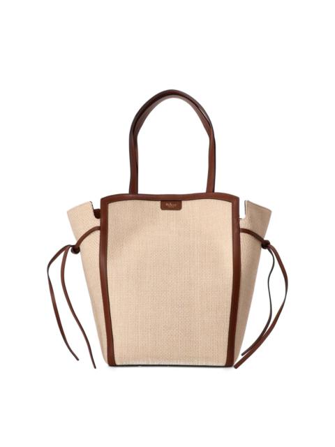 Clovelly leather tote bag