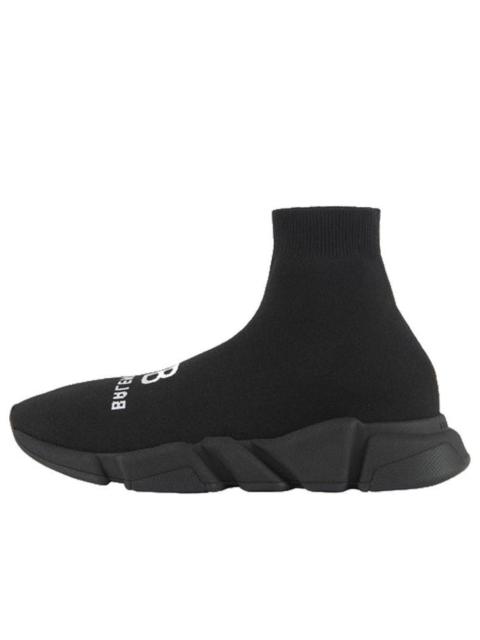 BALENCIAGA (WMNS) Balenciaga Recycled Speed Sneaker 'Black' 617192W2A511000
