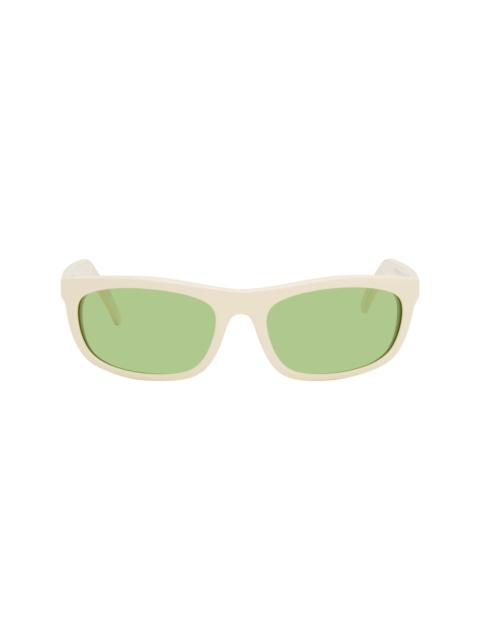 Our Legacy White Shelter Sunglasses