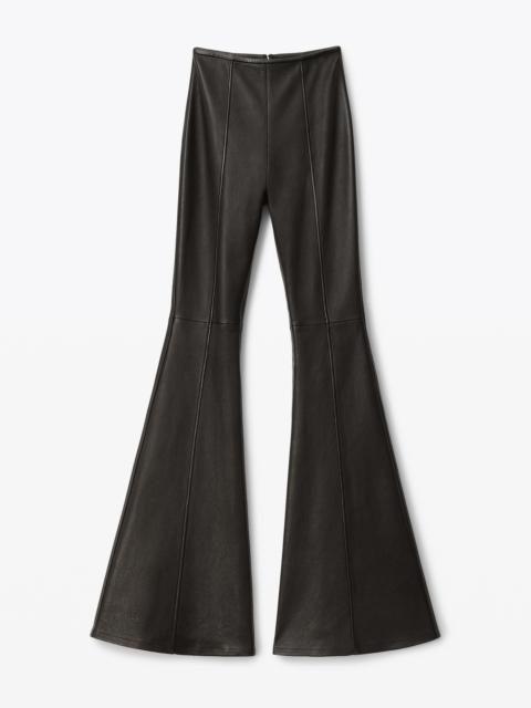 Alexander Wang FLARED PANT IN LEATHER