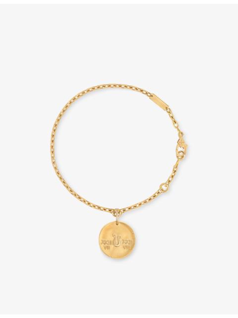 Van Cleef & Arpels Zodiaque Medal Leo 18ct Yellow-Gold Bracelet