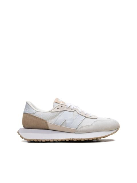 New Balance 237 suede panelled sneakers