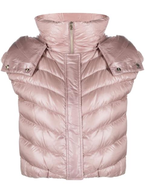 Herno cropped down gilet