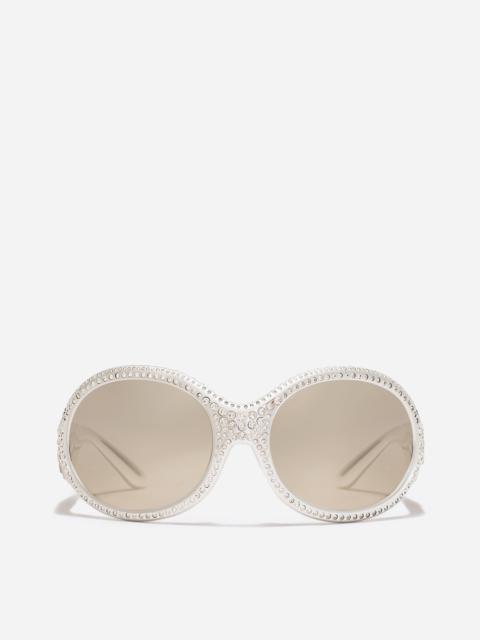 Dolce & Gabbana DG Crystal sunglasses