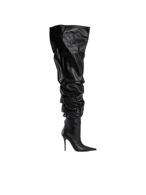 Amina Muaddi pointed-toe boots