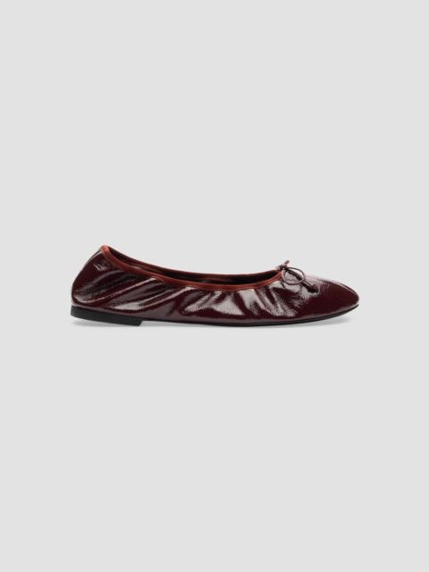 Stuart Weitzman Women's Nia Patent Leather Ballet Flats - Boy'senberry
