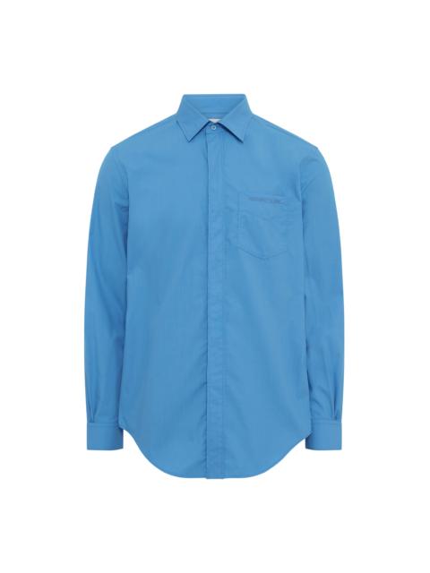 Regenerated Cotton Poplin Button Up Shirt