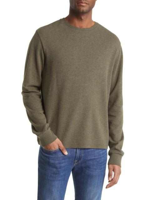 FRAME Duo Fold Long Sleeve Cotton T-Shirt