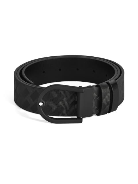 Montblanc HORSESHOE 35 MM REVERSIBLE BELT IN EXTREME LEATHER