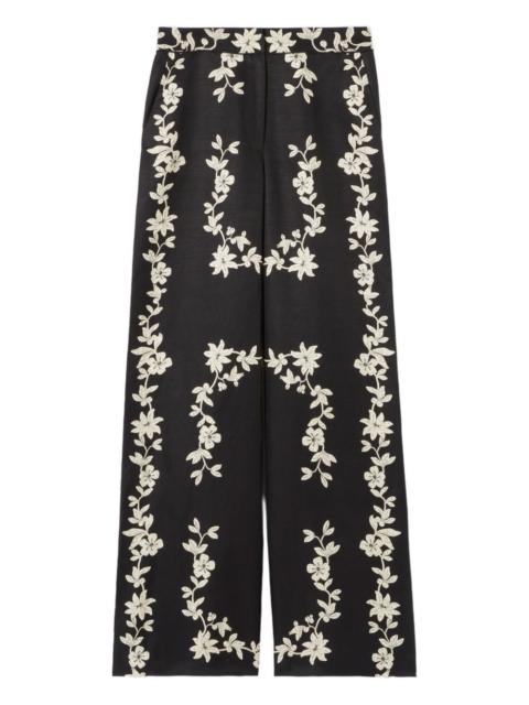 Claudie Pierlot floral-print trousers
