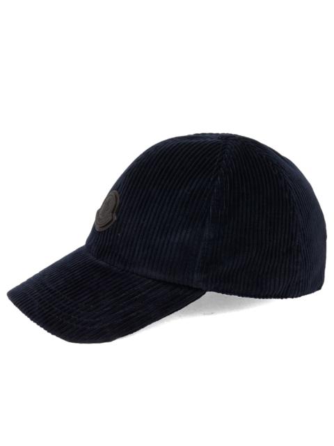 Moncler Corduroy Baseball Cap