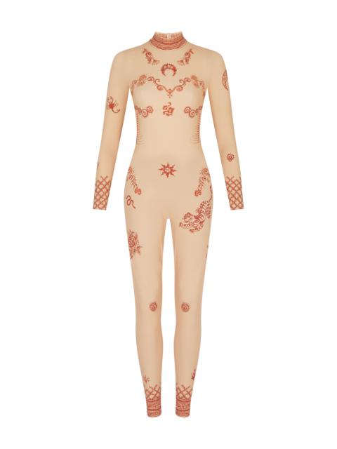 Marine Serre Regenerated Henna Print Catsuit