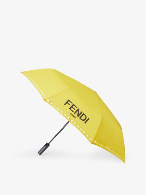FENDI Yellow tech fabric umbrella