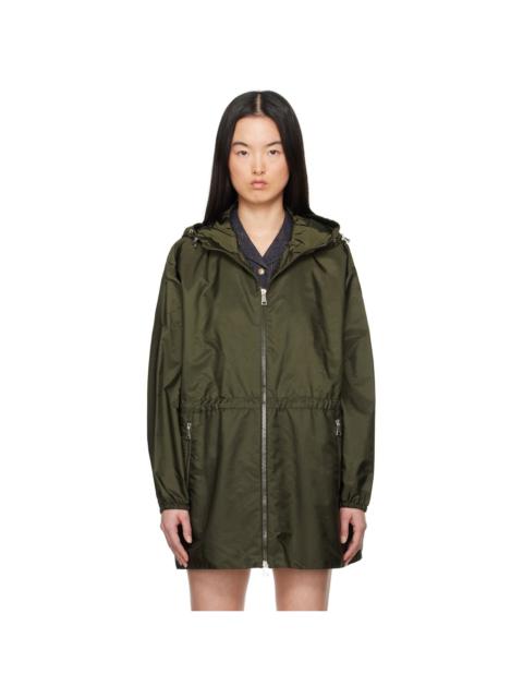 Moncler Green Wete Hooded Jacket