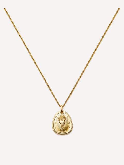 MISSOMA 18ct Gold Plated Heart Talisman Necklace