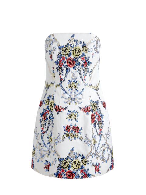 Alice + Olivia VELIA STRAPLESS MINI DRESS